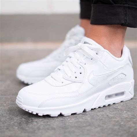 nike air max 90 leather gs weiß damen|Nike Air Max shoes.